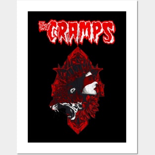 the cramps psychedelic jungle Posters and Art